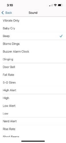 How do I choose different sounds for my alerts?