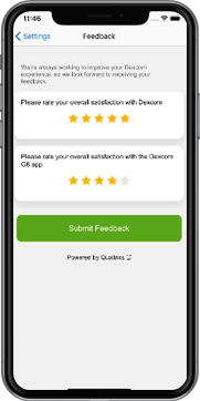 G6 widget feedback